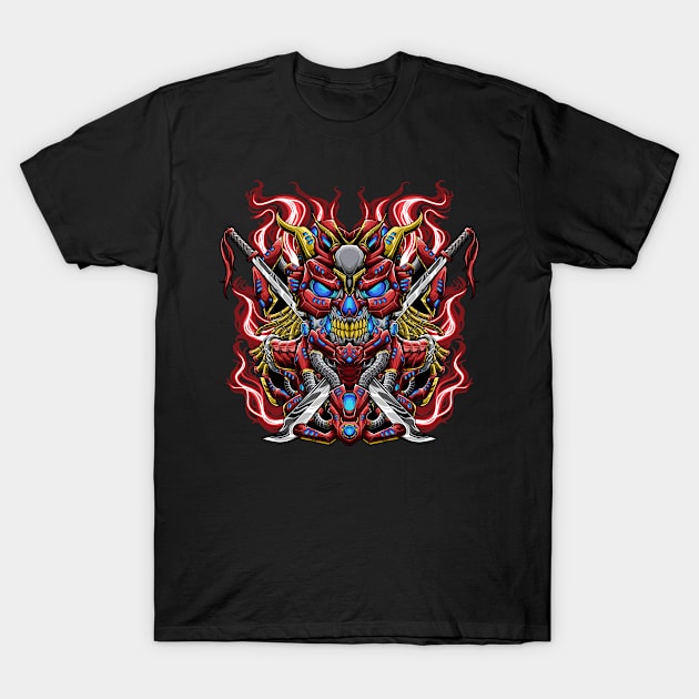 Iron Katana T-Shirt by aleoarts